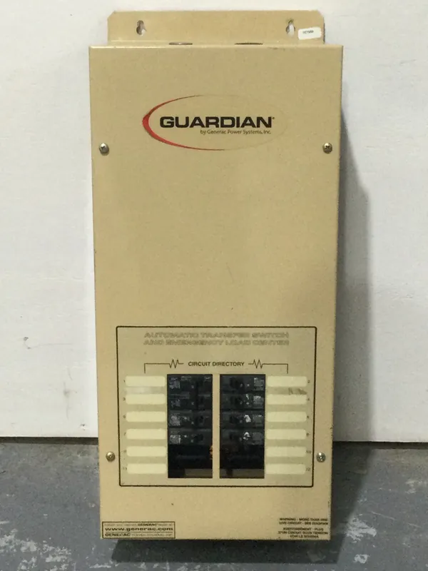 Original Generac Guardian Automatic Transfer Switch 12 Space 100 Amp 120/240V 1 Phase 3 Wire