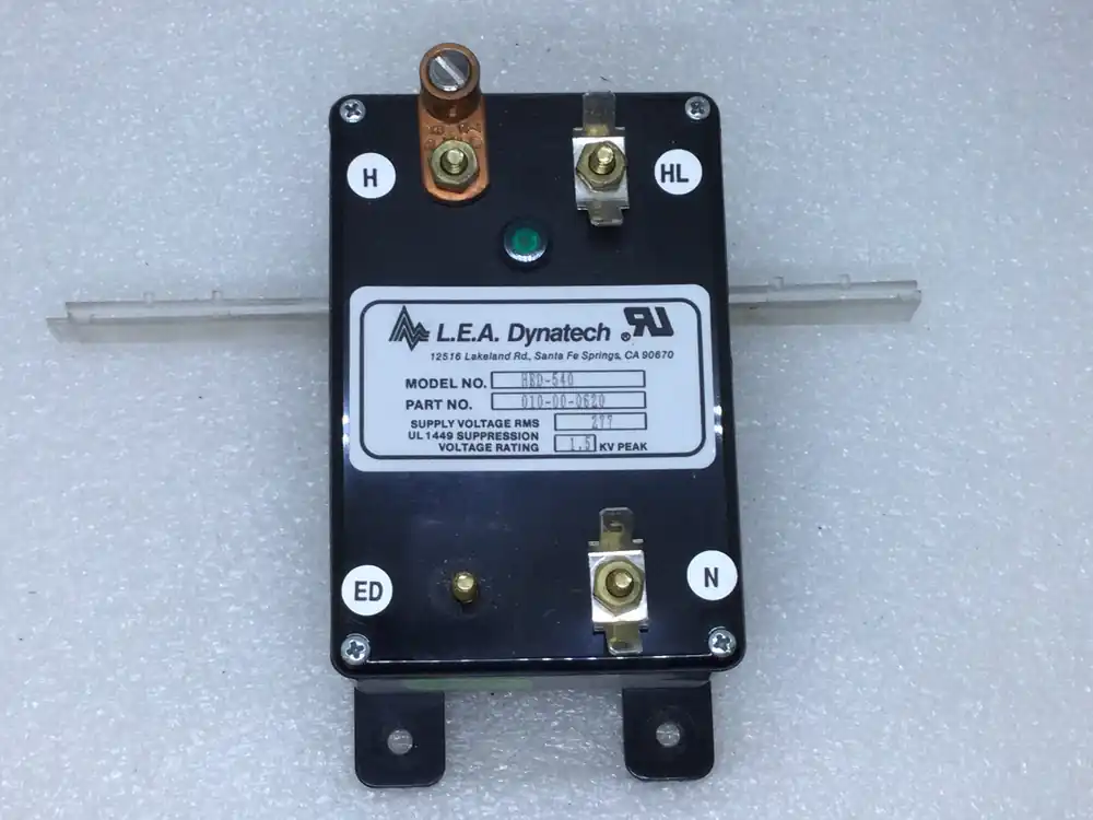 Same Day Shipping L.E.A. Dynatech 010-00-0620 Surge Suppressor 277V Voltage rating 1.5KV Peak