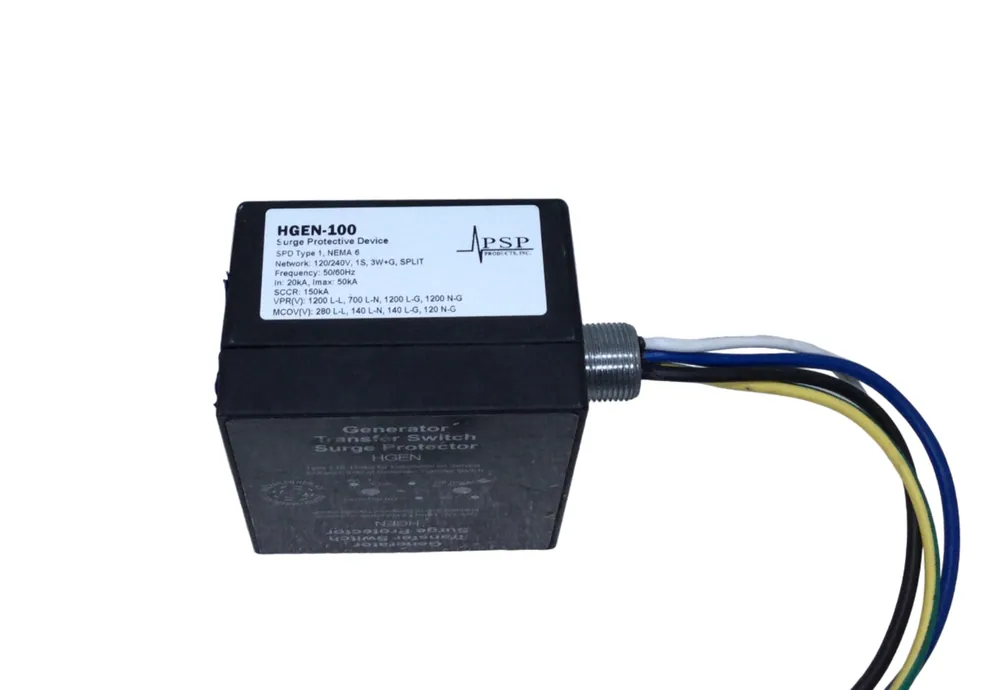 PSP Products HGEN-100 120/240V SPD Type 1 NEMA 6 Surge Protective Device Best Price