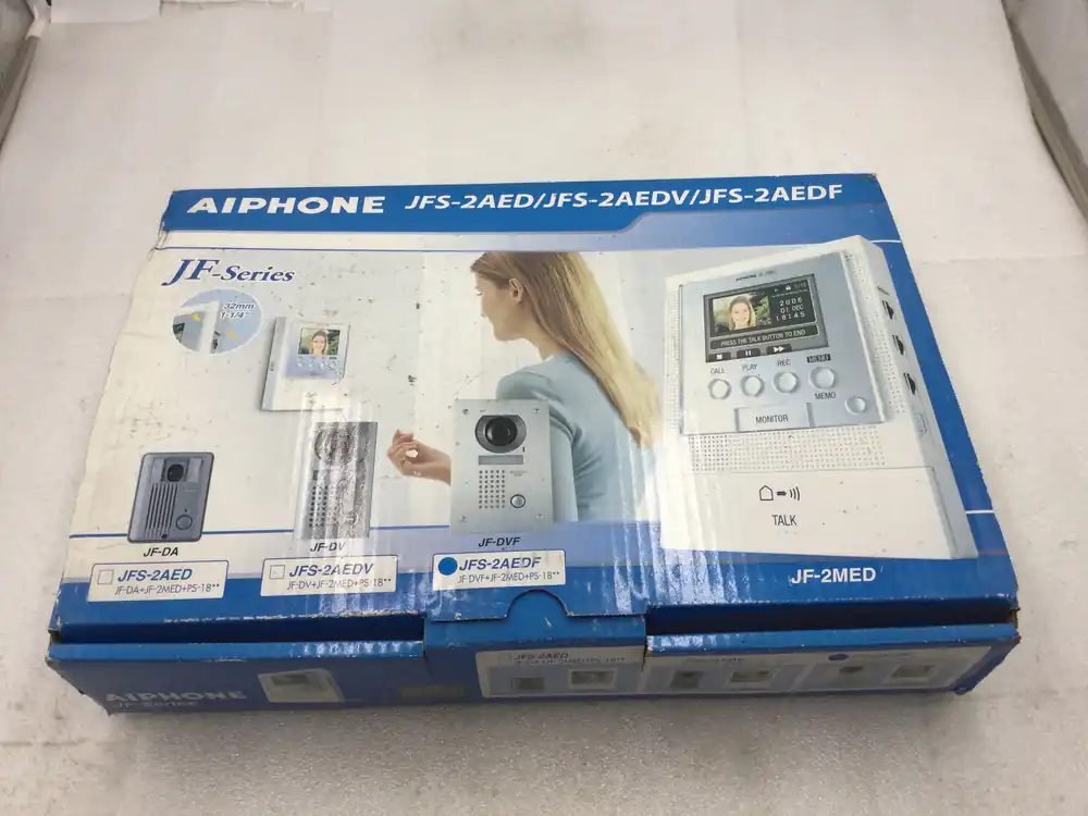 Big Sale Aiphone JF-DVF JFS-2AED Video Door Station - Open Box