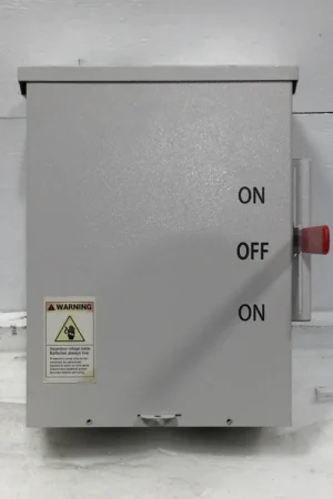 Worldwide Shipping Krysolad 200 Amp 3 Pole 120/240V Fusible Transfer Switch 16 1/4" x 13 3/4"
