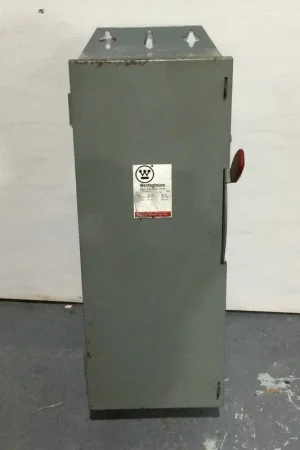Westinghouse HFN363 100 Amp 3 Pole 600V Fused Safety Switch 28 3/4" x 10 1/4" Authentic