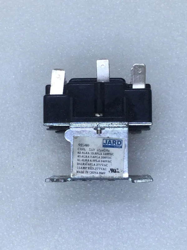 Hassle-Free Returns Jard/Mars 92340 SPDT Heavy Duty Switching Relay 15 Amp 125-277 VAC w/24 VAC Coil