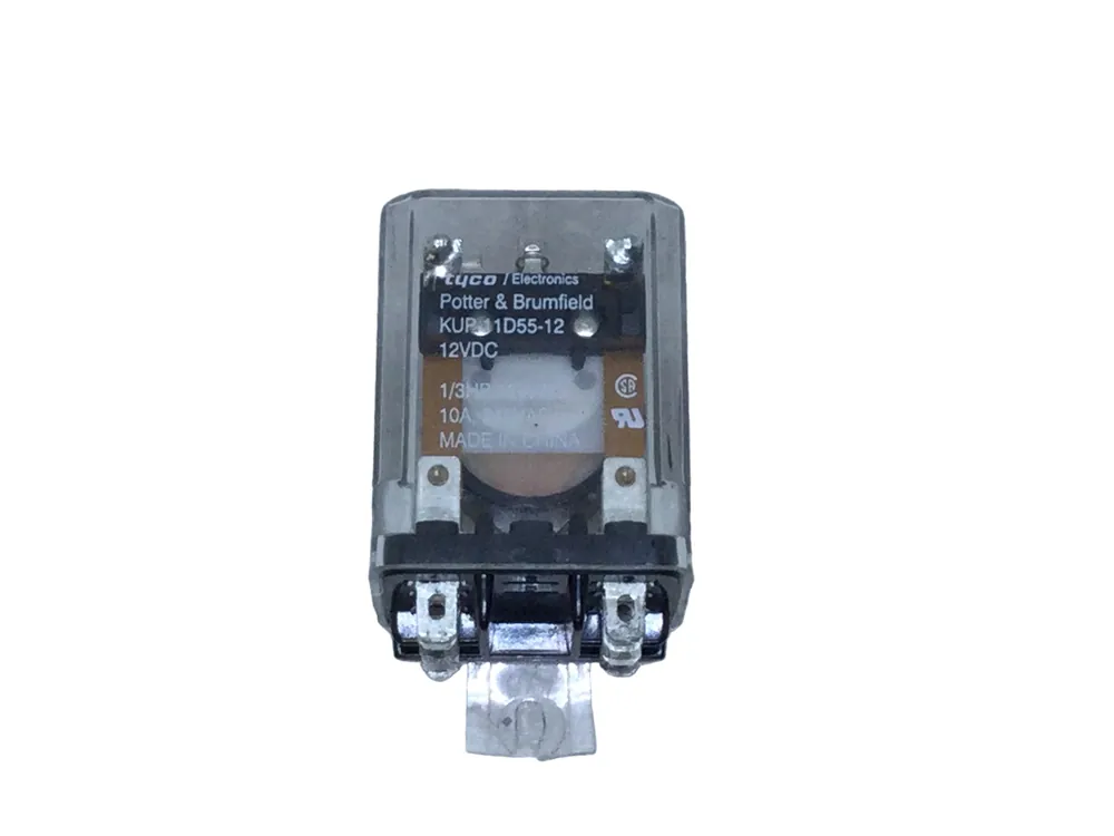 Popular Potter & Brumfield/Tyco Electronics KUP-11D55-12 10Amp 8 Pin 120/240V Relay