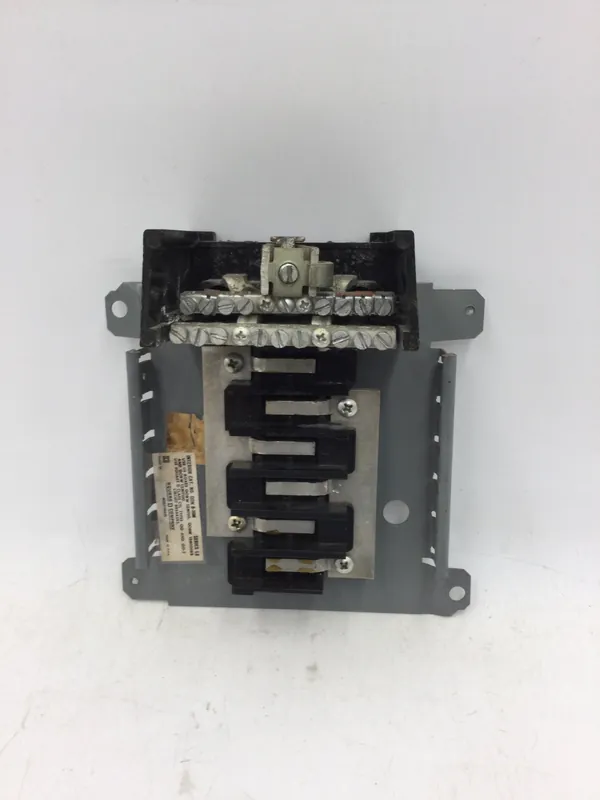 Exclusive Square D QON8-16M 6 Space 100 Amp 120/240 VAC Load Center Guts Only 7" X 7"