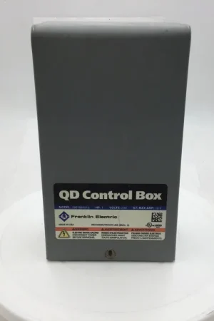 Franklin Electric 2801084915 Quick Disconnect Relay Pump Control Box, Submersible Pump, 1 hp, 230 V, 60 Hz, 1 Phase Trending