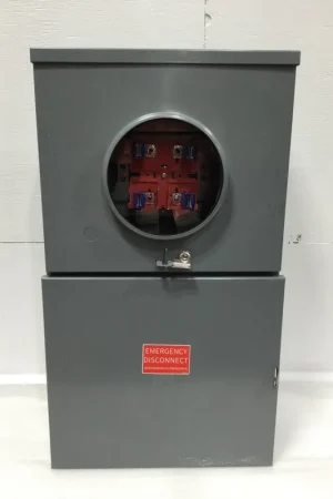 Weekend Sale Square D RC12L200C 200 Amp 12 Space 120/240V 1 Phase Outdoor Ringless Enclosure