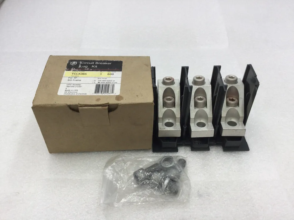 Trusted Brand GE General Electric TCLK365 Circuit Breaker Lug Kit for 3 Pole SG Frame Breaker