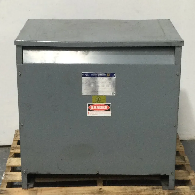 Trending Square D 75T3H 75KVA 480 HV 208Y/120V 3 Phase 34349-17212-041 Insulated Transformer