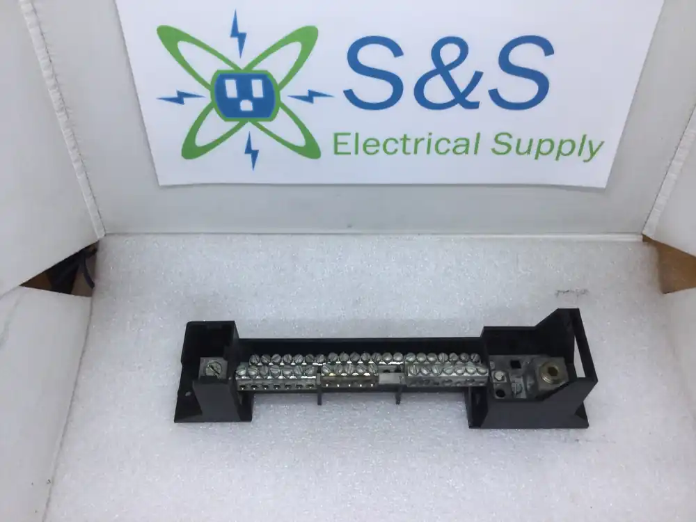 40 Position 4-14 AWG 200 Amp Isolated Neutral Grounding Bar 10 1/2" x 2" Wholesale