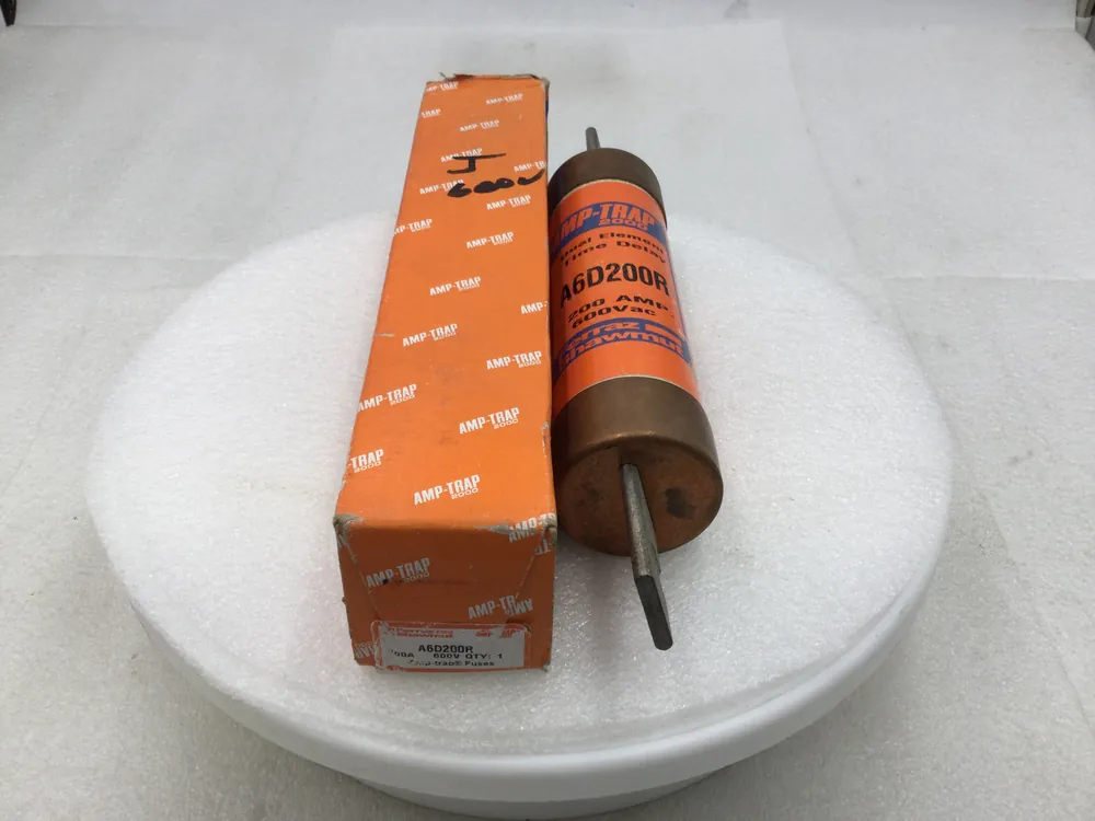 Gould/Shawmut A6D200R 200 Amp 600V Class RK1 Fuse - Orange Label Limited Offer