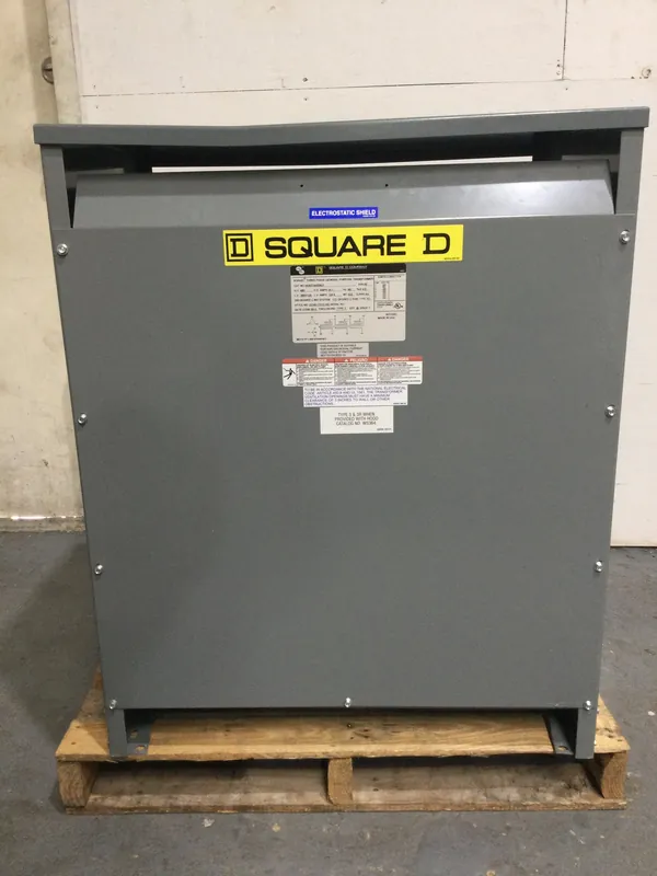 Original Square D 3 Phase General Purpose Transformer EE45T3HISNLP 45KVA 480HV