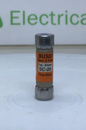 Bussman SC-20 20 Amp 480V Time Delay Class G Fuse Shop Now