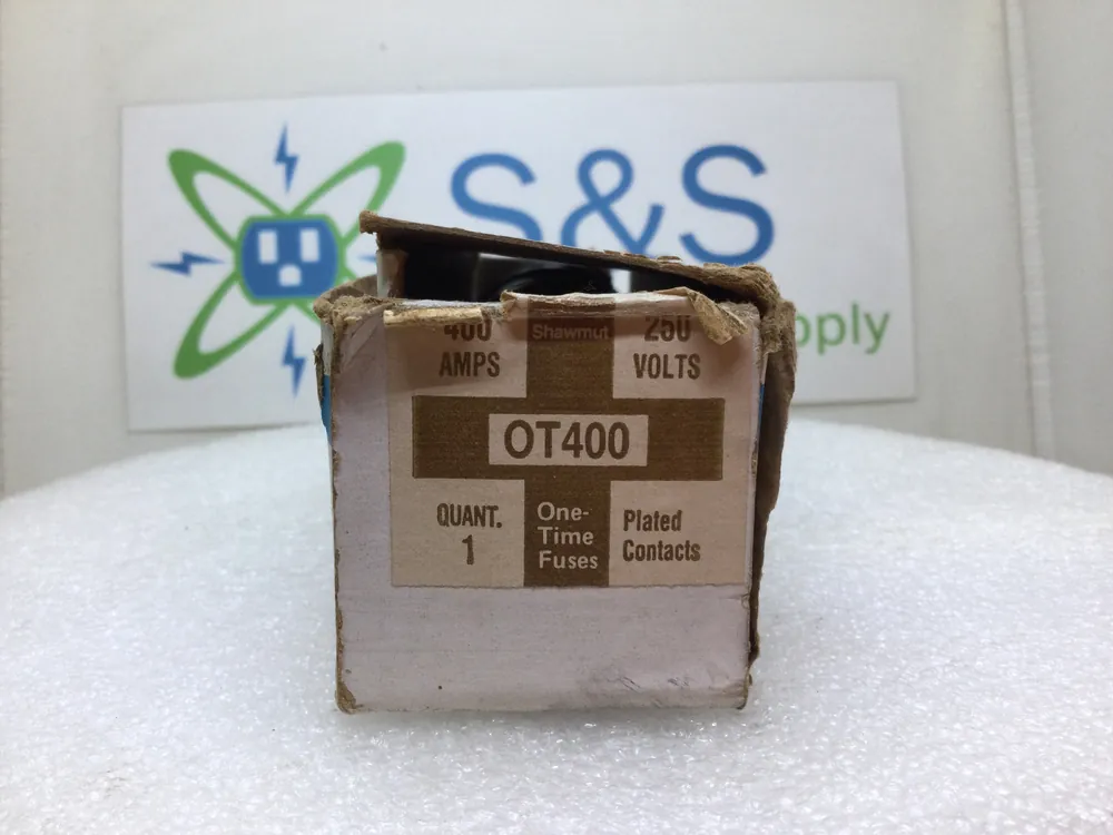 Best Price Gould/Shawmut OT400 400 Amp 250V One-Time Class K5 Fuse - Copper Cap
