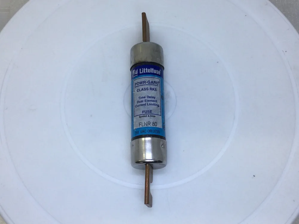Crafted Littelfuse FLNR-80 80 Amp 250V Time Delay Dual Element Class RK5 Fuse