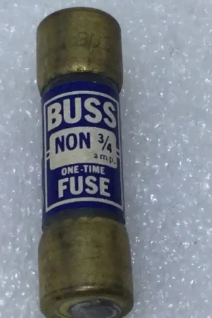 Hot Picks Bussman NON 3/4 0.75 Amp 250V One Time Class H Fuse