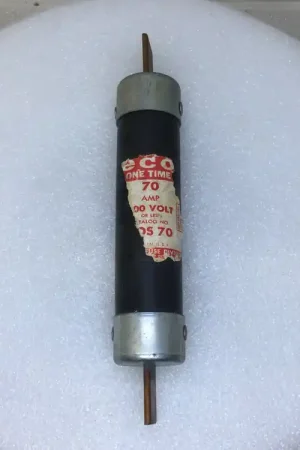Limited Time Bussmann NOS-70 70 Amp 600V One-Time Fuse