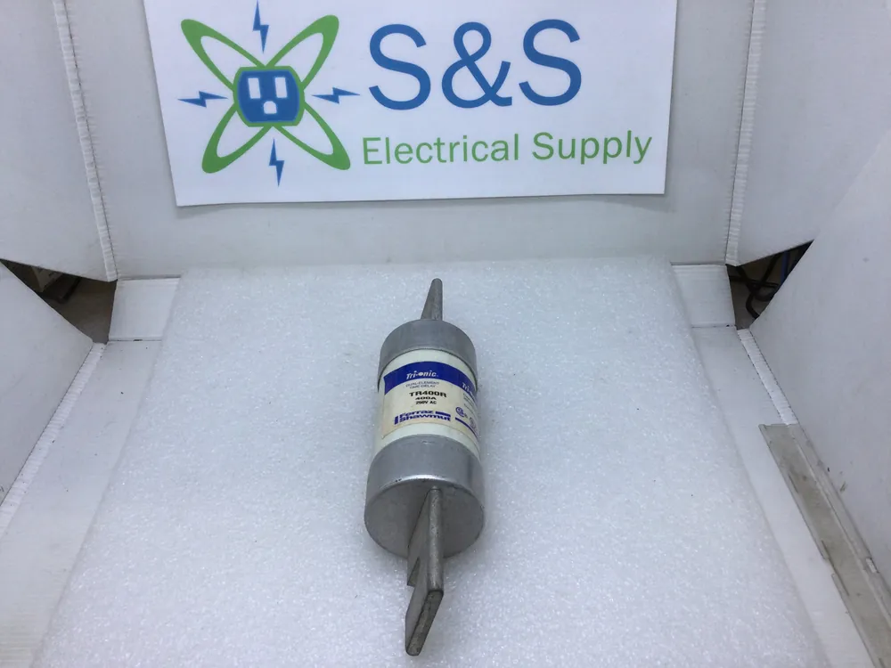 Ferraz/Shawmut Tri-Onic TR400R 400 Amp 250V Class RK5 Fuse Must Have