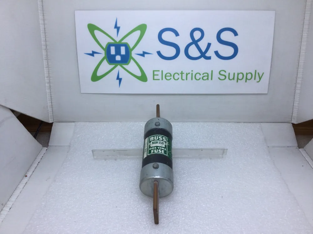 One Day Deal Bussmann Non 150 Fuse 150 Amp 250V or Less One-Time Buss