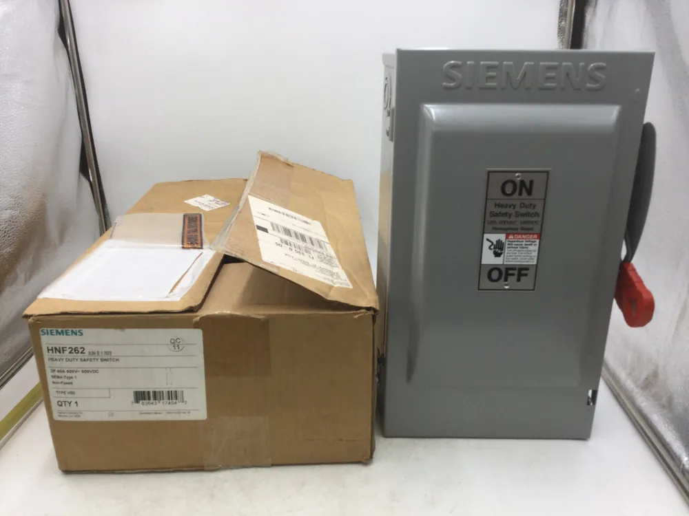 Save Now Siemens HNF361 30 Amp 600V Non Fused Safety Switch Enclosure 12" x 8"