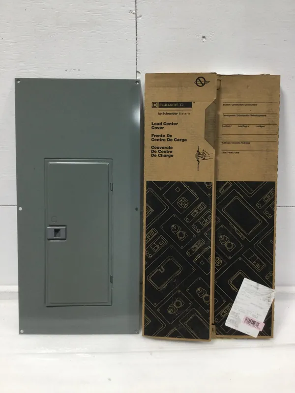 Original Square D QOC30UF 100A 30 Space 120/240V Panel/Door Only w/Main 31" x 15 1/2"