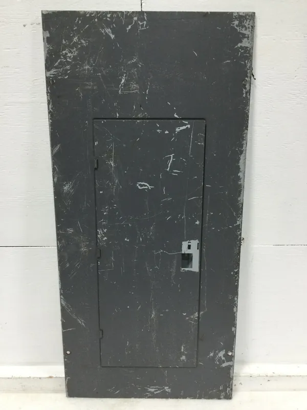 Shop Now GE TM2415W 30 Spaces Panel Door w/Main Only 30 1/2" x 14 1/2" - Missing Handle