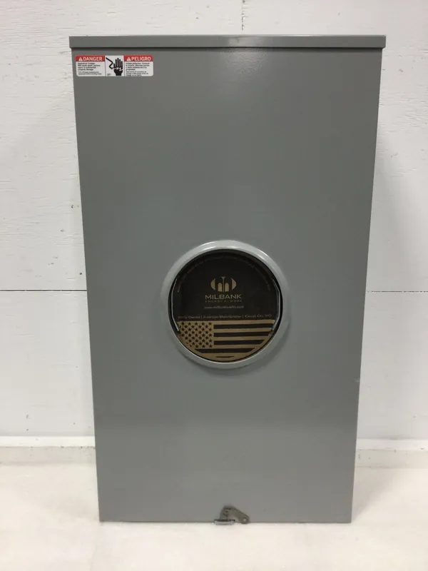 Milbank U5864-X-HSP 400 Amp 1 Phase 600V Meter Socket 28 1/2" x 16" Best Choice