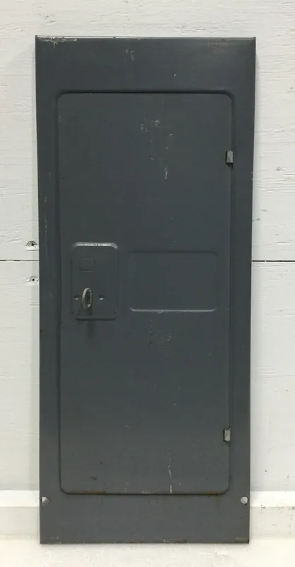 Best Seller Zinsco MLB12(12-24) 125 Amp 12 Space 120/240V Panel Door w/Main 23 1/4" x 9 7/8"