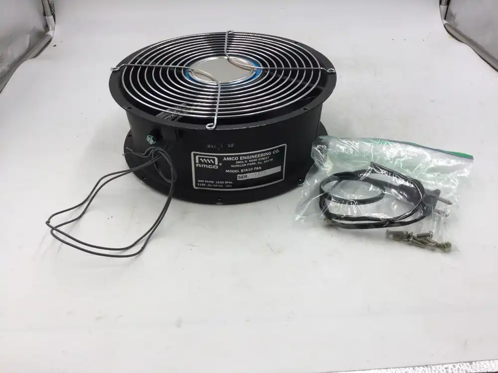 AMCO Engineering BTA10 Fan 115V 50/60Hz .35Amp 1650 RPM 540 SCFM Serial No. 18249 Limited Time