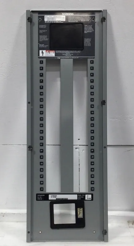 Affordable Siemens I1X42MC250C 42 Space 250 Amp Dead Front w/Main 36" x 12 3/4"