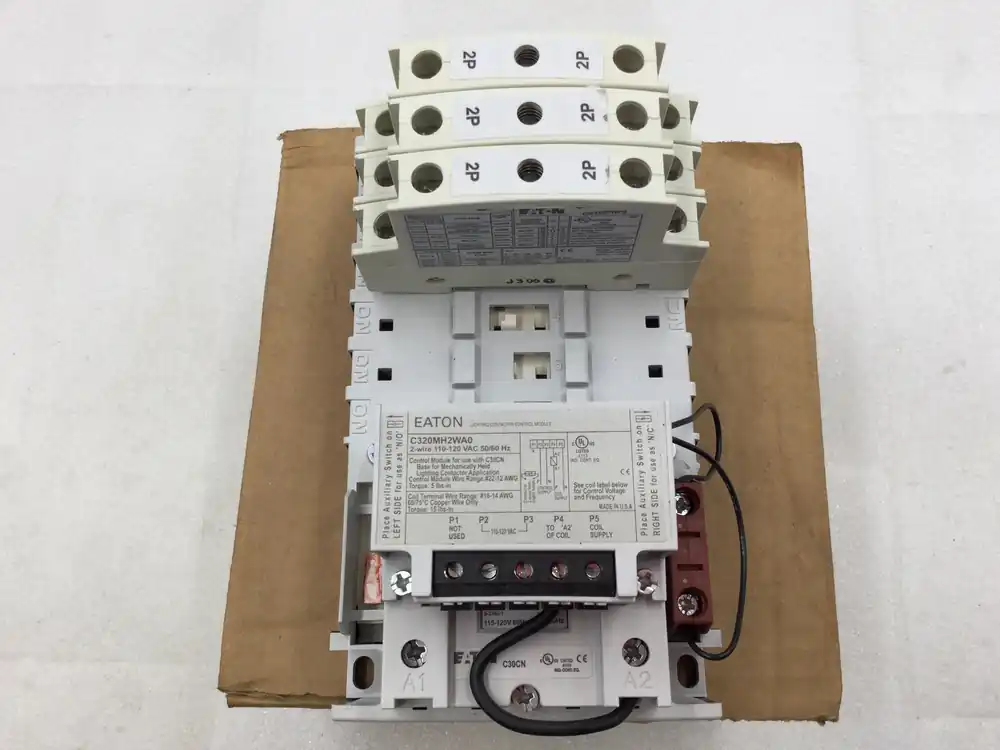 Eaton C30CNM60A02A0 30A 120V 6 Pole 2 Wire Mechanically Held Lighting Contactor Seasonal Sale