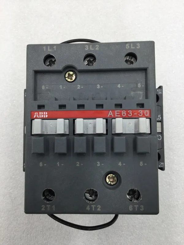 ABB AE63-30 115 Amp 120-600 VAC 5-10 HP Contactor with Auxiliary Contact and 24 VDC Coil Popular