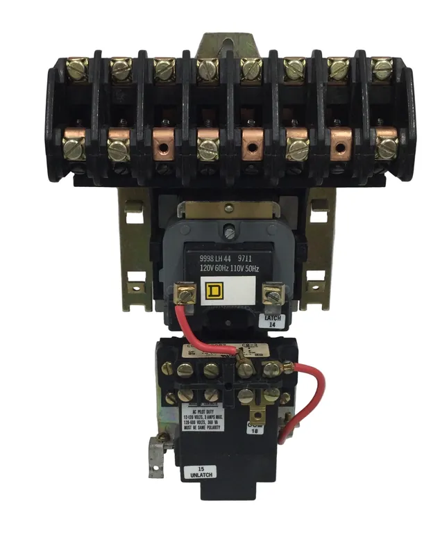 Square D 8903LXO80 30 Amp 8 Pole 277-600V 60Hz Lighting Contactor w/120V Coil Price Cut