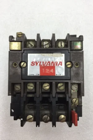 Sylvania T13U031 27 Amp 3 Phase 200-575V Size 1 Contactor w/TB159-1 120V Coil Mega Sale