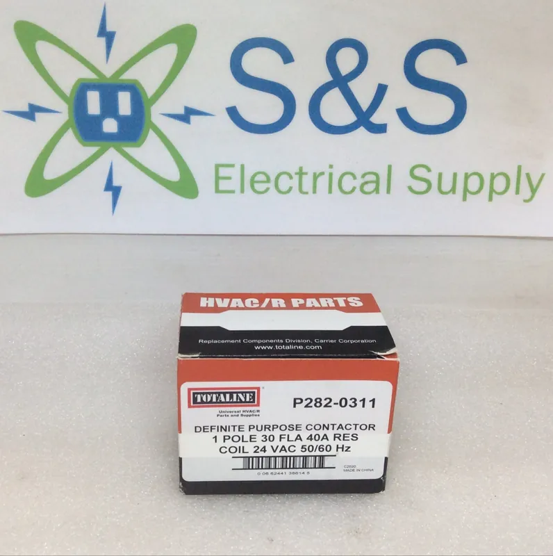 Totaline P282-0311 40 Amp Single Pole 600V Definite Purpose Contactor Factory Price