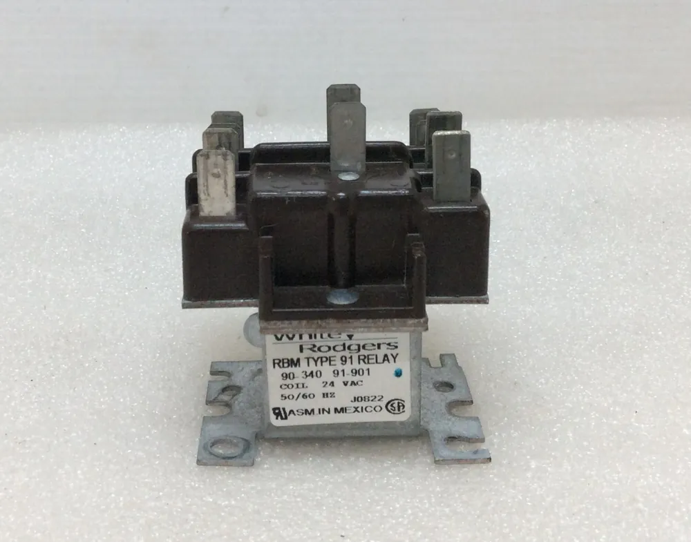 Order Now White Rodgers RBM Type 91 Relay 90-340 91-901 15 Amp 277V Contactor Coil
