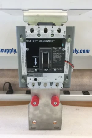 Sale EEE/Electric Equipment & Engineering EVFB200 400A DC Disconnect for Battery Power Plants (Please See Photos)