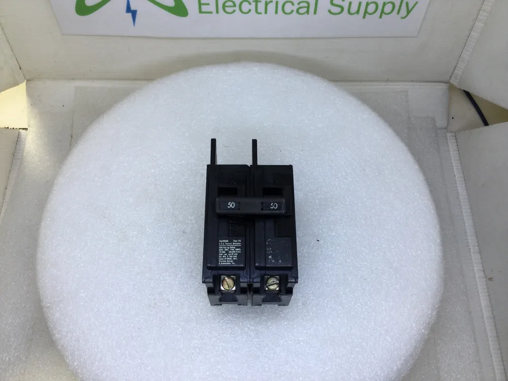 Siemens/ITE BQ2B050 50 Amp 2 Pole 120/240V Breaker BQ2-B050 - Cosmetic Flaw Low Price