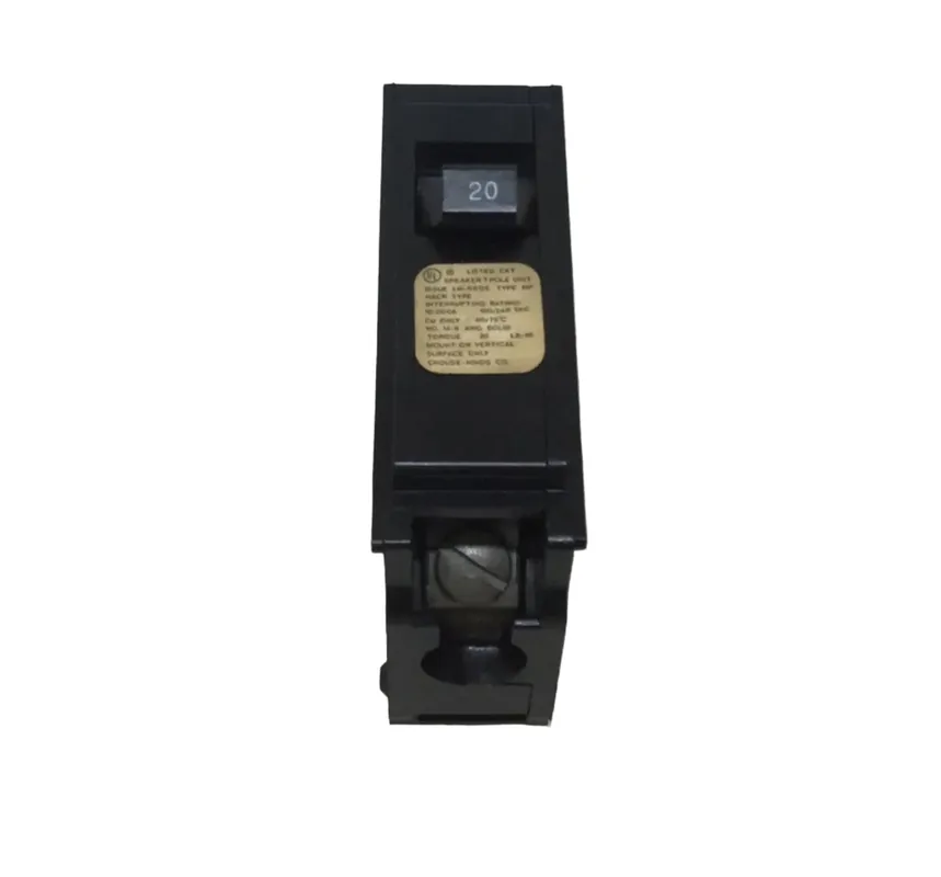 Top Rated Crouse Hinds MP120 20 Amp 1 Pole 120/240V Circuit Breaker - Cosmetic Flaw