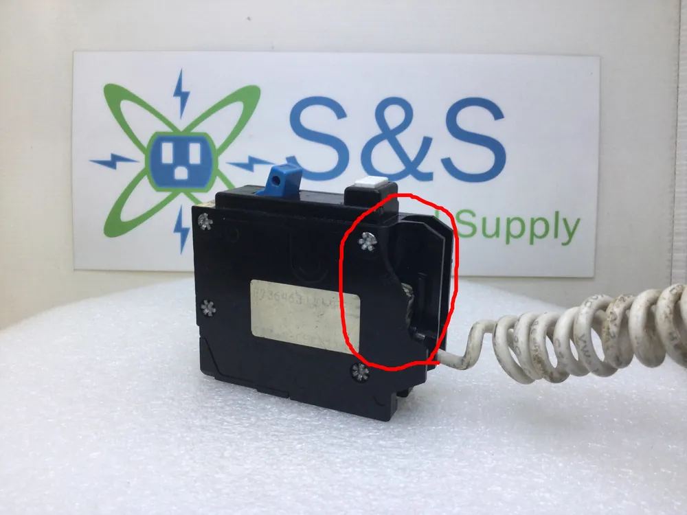 Free Shipping Bryant BR115GF 15 Amp Single Pole GFCI 120 VAC Circuit Breaker - Cosmetic Flaw