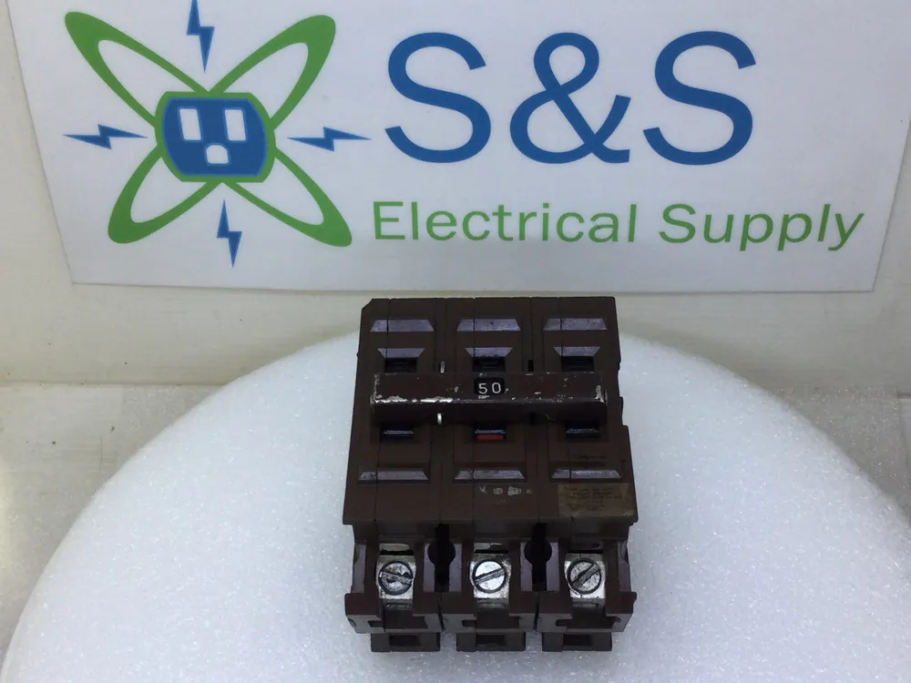 Wadsworth A350NI 50 Amp 3 Pole 240V Class CTL Type A Circuit Breaker Best Price