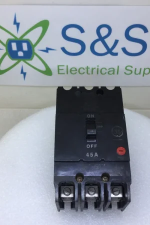 Express Delivery GE General Electric TEY345 45 Amp 3 Pole 240vac Circuit Breaker