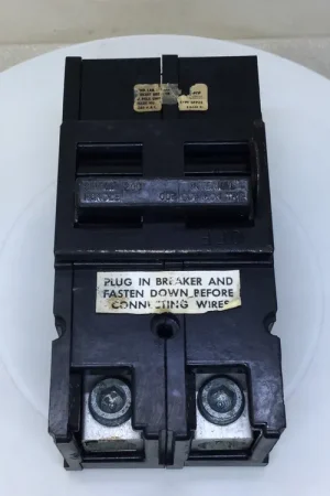 Zinsco QFP2200 200 Amp 2 Pole 240V Main Circuit Breaker - Cosmetic Flaw Flash Sale