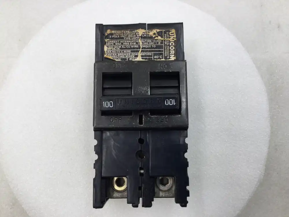 Unicorn UQFP-100 100 Amp 2 Pole 120/240V Circuit Breaker Wholesale