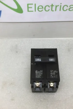 Budget ITE/Siemens/Gould Q250 50 Amp 2 Pole 120/240V Breaker - Cosmetic Flaw