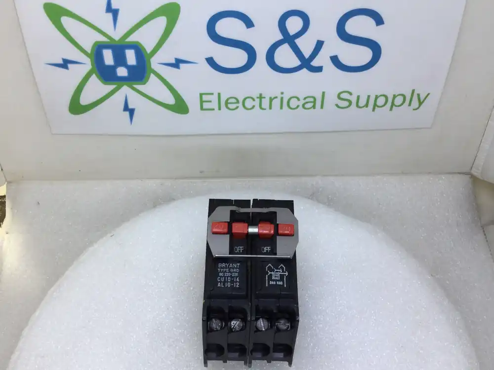 Place Order Bryant BQ220-220 20 Amp 4 Pole 120/240V Circuit Breaker - Cosmetic Flaw
