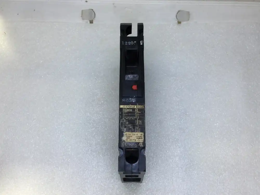 ITE E41B030 30 Amp 1 Pole 120/277V Circuit Breaker Fast Shipping