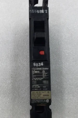 Big Sale ITE E41B015 15 Amp 1 Pole 125/277V Circuit Breaker