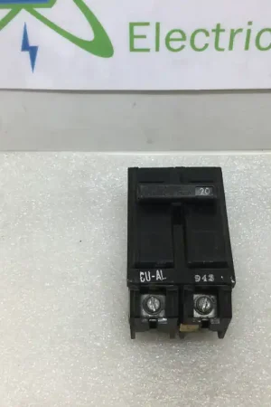 Final Sale General Electric THQL2120 20 Amp 2 Pole 120/240V Circuit Breaker - Old Style