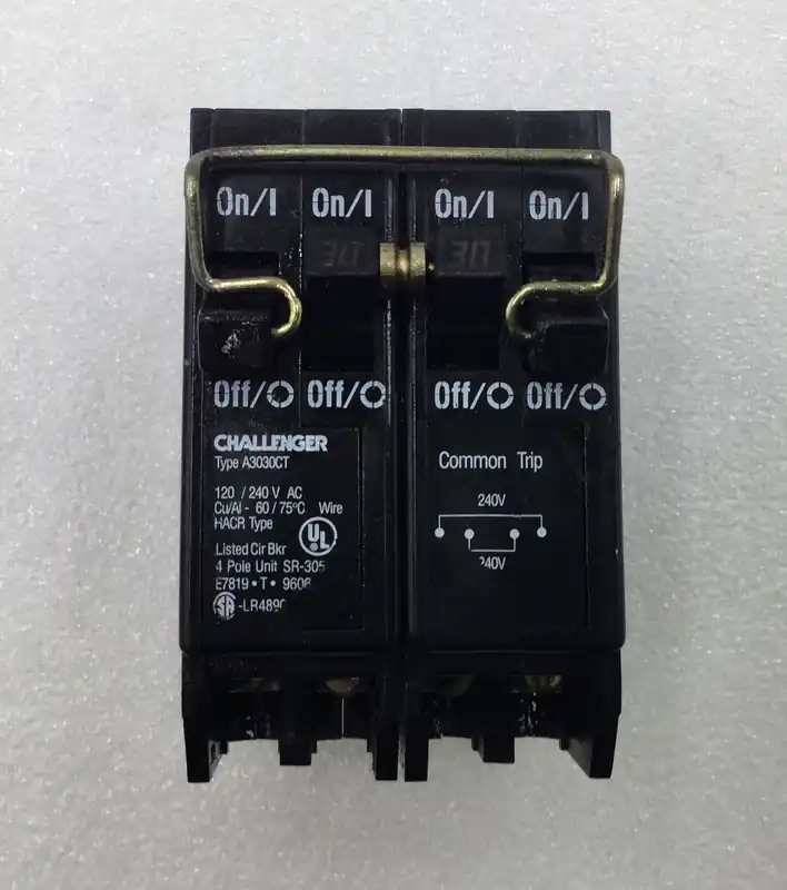 Challenger A3030CT 30/30 Amp 4 Pole 240V Circuit Breaker Top Pick
